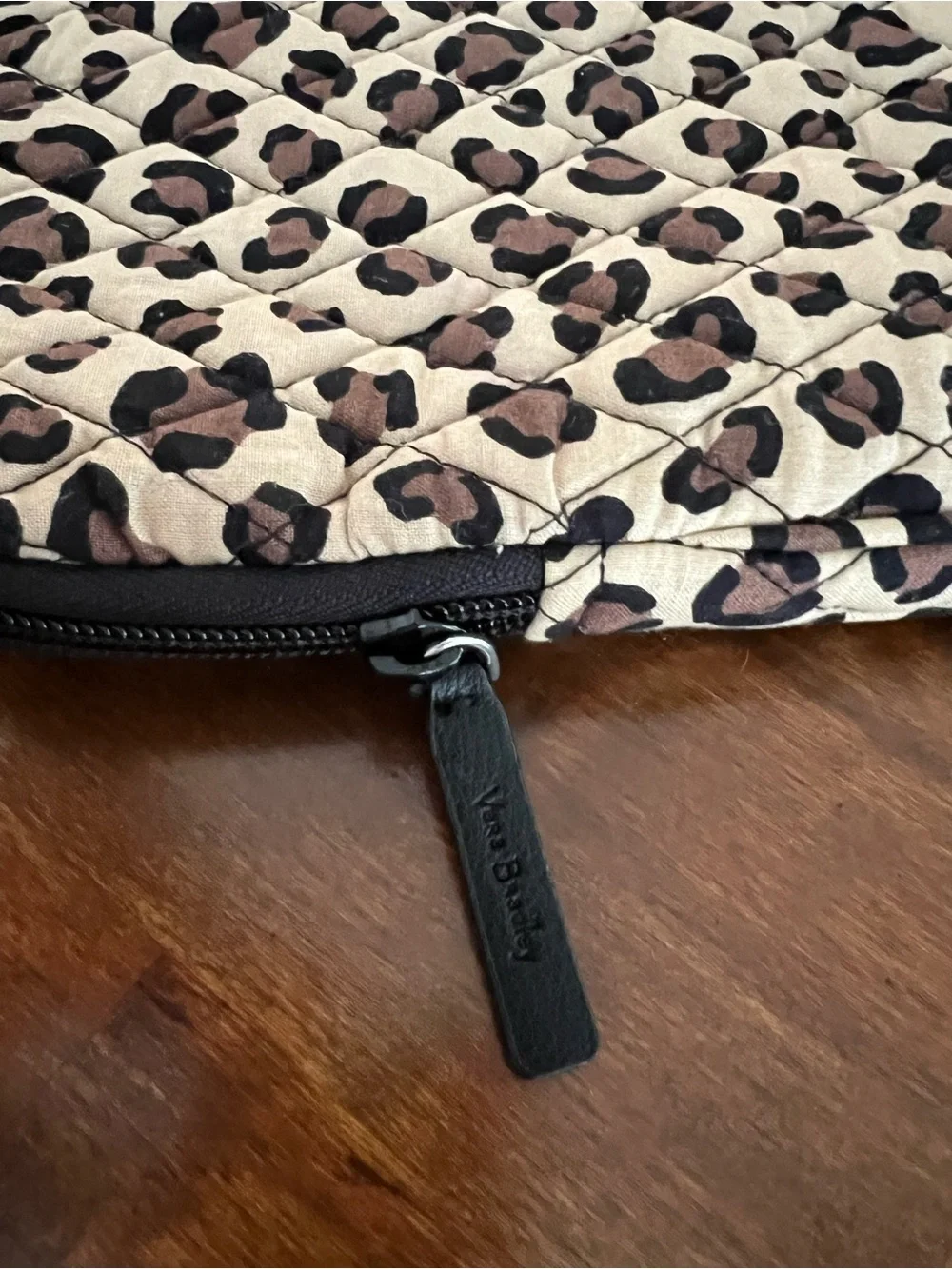 Vera Bradley Signature Laptop Sleeve in Leopard